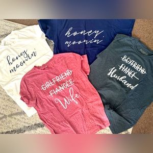 Honeymoon - Just Married Shirts